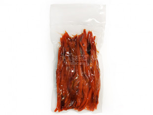 Пелядь вяленая крупная потрошеная: Горбуша соломка солено-сушеная