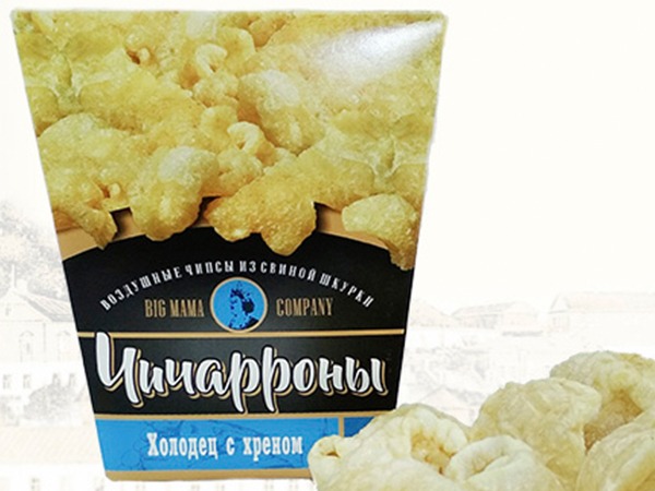 Чичарроны со вкусом холодца и хрена в Междуреченске