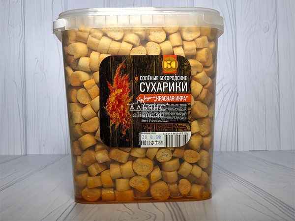Сухарики с красной икрой в Междуреченске
