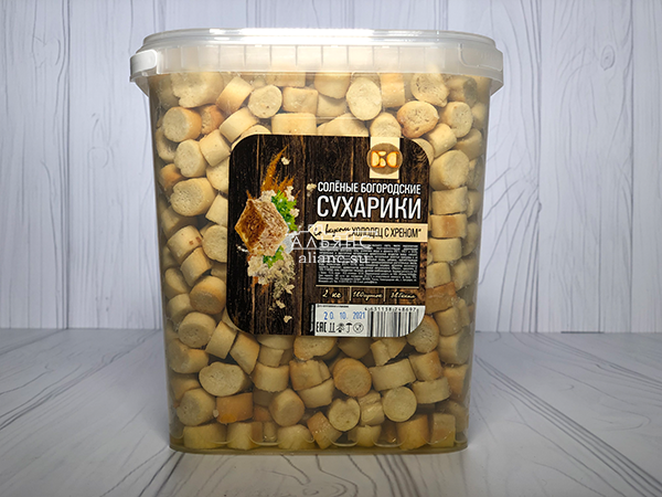 Сухарики с холодцом и хреном в Междуреченске