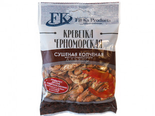 Креветки вяленые: Креветка Черноморская (копченая) (25гр)