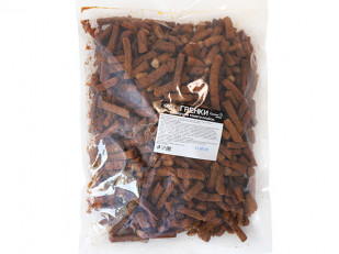 Ухо целое с красным перцем (150 гр.): Деревенские гренки со вкусом Томат Спайси (Сурские)