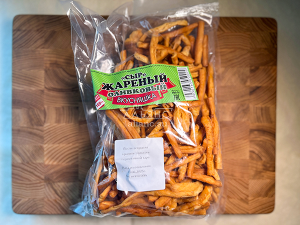 Жареный сыр "ВКУСНЯШКА" (Оливковый) 500гр. в Междуреченске