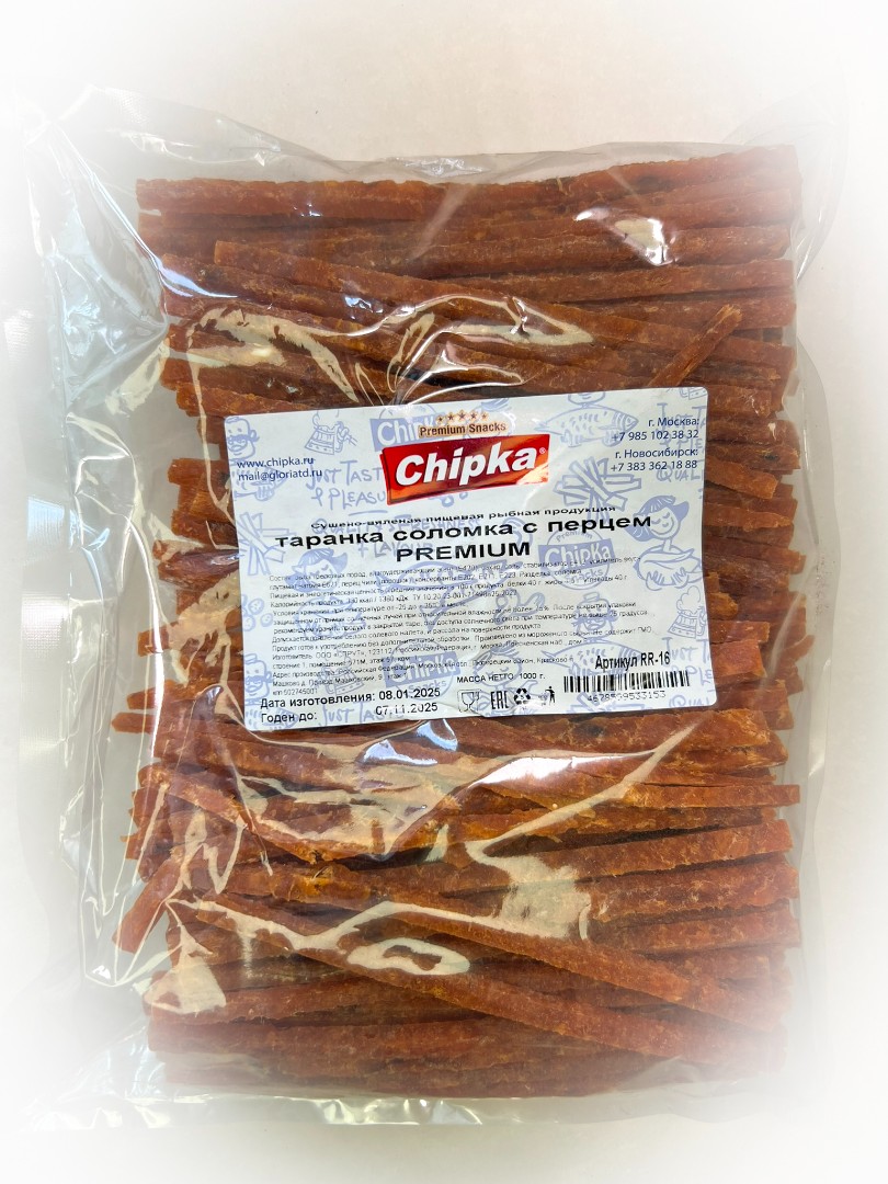 Таранка с перцем (соломка) (Chipka ПРЕМИУМ) в Междуреченске