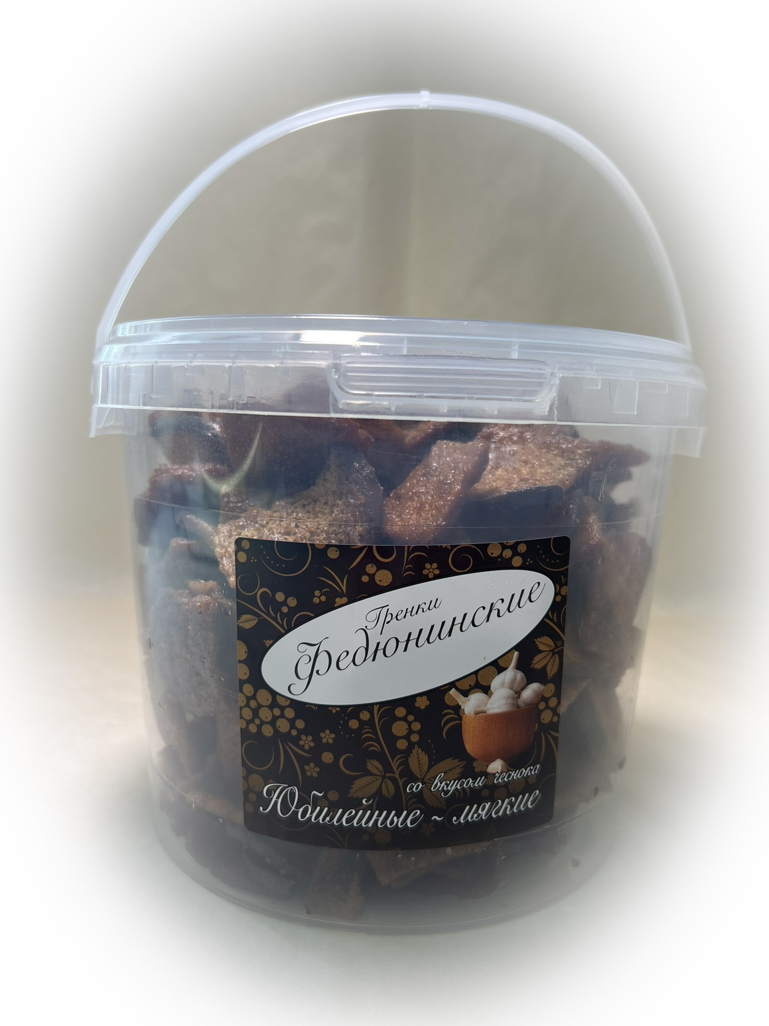 Гренки "ФЕДЮНИНСКИЕ" "Чеснок" (ведро 900 гр.) в Междуреченске