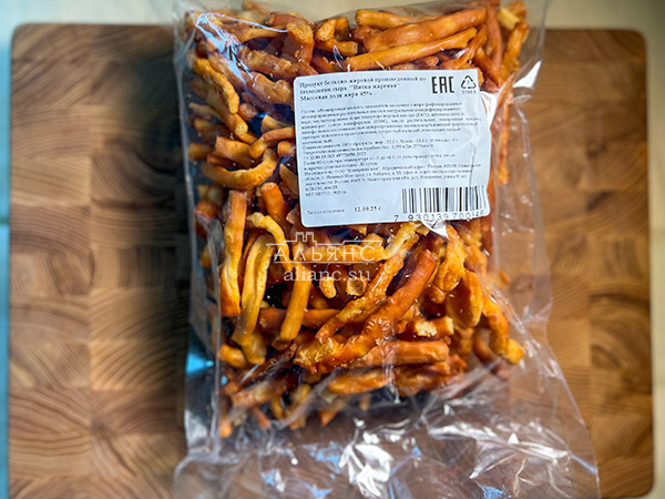 Нитка ЖАРЕНАЯ  Oktobersnack1 кг (сырный продукт) в Междуреченске