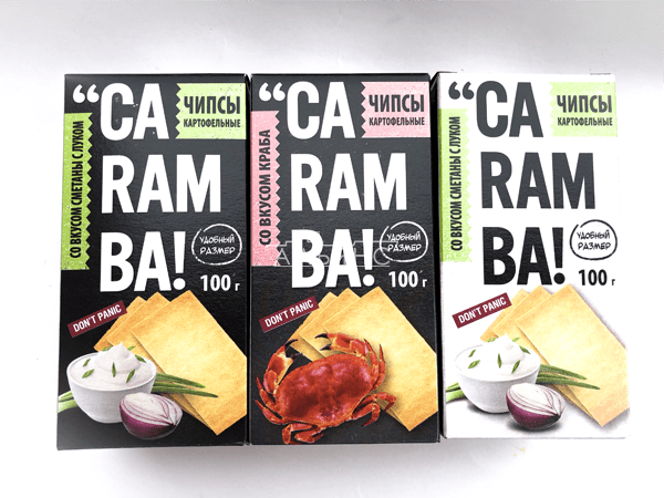 Чипсы "CARAMBA" ассорти 100 гр. в Междуреченске