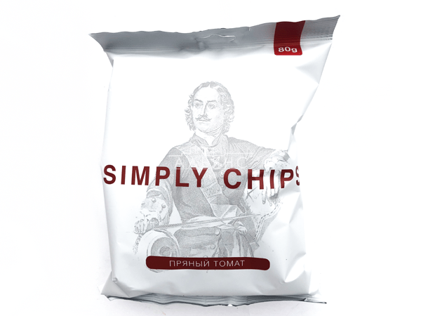 Картофельные чипсы "Simple chips" Пряный томат 80 гр. в Междуреченске
